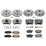 Power Stop 08-10 Honda Accord Front & Rear Autospecialty Brake Kit w/Calipers (1x psbKCOE1043A, 1x psbKCOE3127) thumbnail 2