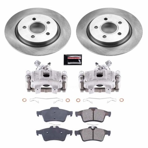 Power Stop 06-13 Volvo C70 Front & Rear Autospecialty Brake Kit w/Calipers (1x psbKCOE4575B, 1x psbKCOE4613) thumbnail 4