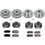 Power Stop 10-17 Chevrolet Equinox Front & Rear Autospecialty Kit w/Cals (Bundled Kit) thumbnail 2
