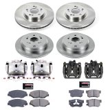 Power Stop 05-06 Honda CR-V Front & Rear Autospecialty Brake Kit w/Calipers (1x psbKCOE206A, 1x psbKCOE3055) thumbnail 2