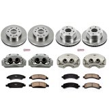 Power Stop 09-14 Chevrolet Express 1500 Front & Rear Autospecialty Kit w/Cals (Bundled Kit) thumbnail 2