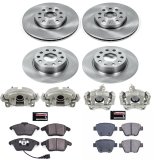 Power Stop 2012 Volkswagen Beetle Front & Rear Autospecialty Brake Kit w/Calipers (1x psbKCOE4623, 1x psbKCOE5667) thumbnail 2