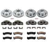 Power Stop 01-03 Chevrolet Silverado 1500 HD Front & Rear Autospecialty Kit w/Cals (Bundled Kit) thumbnail 2