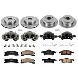 Power Stop 99-04 Jeep Grand Cherokee Front & Rear Autospecialty Kit w/Cals (Bundled Kit) thumbnail 2