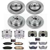 Power Stop 06-10 Jeep Commander Front & Rear Autospecialty Kit w/Cals (Bundled Kit) thumbnail 1