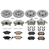 Power Stop 2009 Audi A3 Front & Rear Autospecialty Brake Kit w/Calipers (1x psbKCOE2259A, 1x psbKCOE2261) thumbnail 2