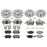 Power Stop 05-10 Volkswagen Jetta Front & Rear Autospecialty Brake Kit w/Calipers (1x psbKCOE4623, 1x psbKCOE4627A) thumbnail 2