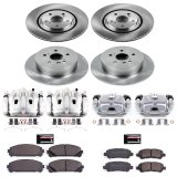 Power Stop 08-13 Toyota Highlander Front & Rear Autospecialty Brake Kit w/Calipers (1x psbKCOE4714, 1x psbKCOE4713) thumbnail 1