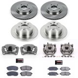 Power Stop 07-10 Nissan Sentra Front & Rear Autospecialty Brake Kit w/Calipers (1x psbKCOE5217A, 1x psbKCOE098B) thumbnail 2