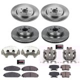 Power Stop 12-14 Dodge Charger Front & Rear Autospecialty Kit w/Cals (Bundled Kit) thumbnail 2
