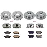 Power Stop 2013 Acura ILX Front & Rear Autospecialty Brake Kit w/Calipers (1x psbKCOE1243, 1x psbKCOE6490) thumbnail 2