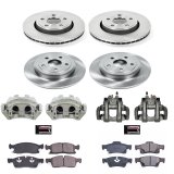 Power Stop 17-19 Jeep Grand Cherokee Front & Rear Autospecialty Kit w/Cals (Bundled Kit) thumbnail 2