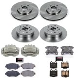 Power Stop 01-05 Lexus IS300 Front & Rear Autospecialty Kit w/Cals (Bundled Kit) thumbnail 2