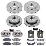 Power Stop 03-11 Ford Crown Victoria Front & Rear Autospecialty Kit w/Cals (Bundled Kit) thumbnail 2