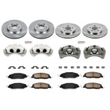Power Stop 05-10 Ford Mustang Front & Rear Autospecialty Brake Kit w/Calipers (1x psbKCOE1380, 1x psbKCOE1384) thumbnail 2