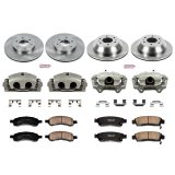 Power Stop 06-09 Chevrolet Trailblazer Front & Rear Autospecialty Kit w/Cals (Bundled Kit) thumbnail 2