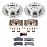 PowerStop Z17 Evolution Plus Stock Replacement Brake Kits with Calipers for 1999-2004 ALERO, 1999-2005 GRAND AM - KCOE1552 Disc Kit, Replacement, Front and Rear, Solid Surface, Oldsmobile, Pontiac, Kit thumbnail 3