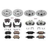 Power Stop 04-08 Chevrolet Malibu Front & Rear Autospecialty Brake Kit w/Calipers (1x psbKCOE1617, 1x psbKCOE1616) thumbnail 2