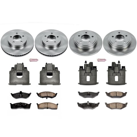 Power Stop 99-04 Chrysler 300M Front & Rear Autospecialty Brake Kit w/Calipers (1x psbKCOE1692, 1x psbKCOE6263) thumbnail 2