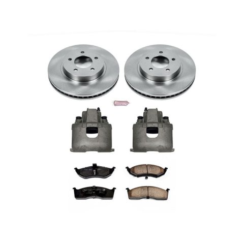 Power Stop 99-04 Chrysler 300M Front & Rear Autospecialty Brake Kit w/Calipers (1x psbKCOE1692, 1x psbKCOE6263) thumbnail 3