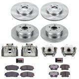Power Stop 12-19 Chrysler 300 Front & Rear Autospecialty Brake Kit w/Calipers (1x psbKCOE1714A, 1x psbKCOE1719) thumbnail 2