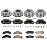 Power Stop 00-05 Ford Excursion Front & Rear Autospecialty Kit w/Cals (Bundled Kit) thumbnail 2