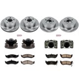 Power Stop 03-06 Jeep Wrangler Front & Rear Autospecialty Brake Kit w/Calipers (1x psbKCOE2152, 1x psbKCOE2197) thumbnail 2