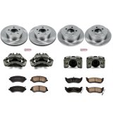 Power Stop 03-07 Jeep Liberty Front & Rear Autospecialty Brake Kit w/Calipers (1x psbKCOE2160, 1x psbKCOE2197) thumbnail 2