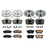 Power Stop 04-08 Acura TL Front & Rear Autospecialty Brake Kit w/Calipers (1x psbKCOE2292, 1x psbKCOE2434) thumbnail 2