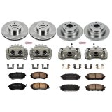 Power Stop 05-06 Saab 9-2X Front & Rear Autospecialty Brake Kit w/Calipers (1x psbKCOE2373, 1x psbKCOE447) thumbnail 2
