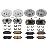 Power Stop 03-05 Infiniti G35 Front & Rear Autospecialty Brake Kit w/Calipers (1x psbKCOE3140, 1x psbKCOE103) thumbnail 2