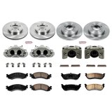 Power Stop 2006 Mercury Mountaineer Front & Rear Autospecialty Kit w/Cals (Bundled Kit) thumbnail 2