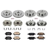 Power Stop 2007 Chevrolet Cobalt Front & Rear Autospecialty Brake Kit w/Calipers (1x psbKCOE1616, 1x psbKCOE1614) thumbnail 2