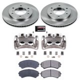 Power Stop 01-06 Mitsubishi Montero Front & Rear Autospecialty Brake Kit w/Calipers (1x psbKCOE148, 1x psbKCOE3119) thumbnail 3