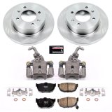 Power Stop 03-05 Hyundai Elantra Front & Rear Autospecialty Brake Kit w/Calipers (1x psbKCOE1093A, 1x psbKCOE3106) thumbnail 4