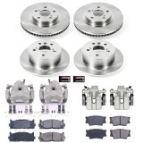 Power Stop 07-12 Lexus ES350 Front & Rear Autospecialty Brake Kit w/Calipers (1x psbKCOE3053, 1x psbKCOE3068) thumbnail 2