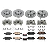 Power Stop 08-13 Infiniti G37 Front & Rear Autospecialty Kit w/Cals (Bundled Kit) thumbnail 2