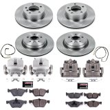 Power Stop 2006 BMW 325i Front & Rear Autospecialty Brake Kit w/Calipers (1x psbKCOE3087, 1x psbKCOE044) thumbnail 2