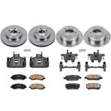 Power Stop 08-17 Mitsubishi Lancer Front & Rear Autospecialty Brake Kit w/Calipers (1x psbKCOE2992A, 1x psbKCOE3033) thumbnail 2