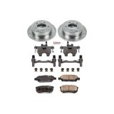 Power Stop 08-17 Mitsubishi Lancer Front & Rear Autospecialty Brake Kit w/Calipers (1x psbKCOE2992A, 1x psbKCOE3033) thumbnail 3