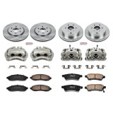 Power Stop 05-15 Nissan Frontier Front & Rear Autospecialty Kit w/Cals (Bundled Kit) thumbnail 2