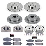 Power Stop 2005 Subaru Legacy Front & Rear Autospecialty Brake Kit w/Calipers (1x psbKCOE4632, 1x psbKCOE2373) thumbnail 1