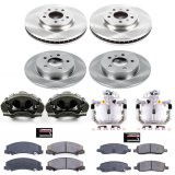 Power Stop 06-11 Buick Lucerne Front & Rear Autospecialty Kit w/Cals (Bundled Kit) thumbnail 2