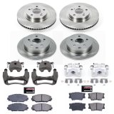 Power Stop 09-10 Pontiac Vibe Front & Rear Autospecialty Brake Kit w/Calipers (1x psbKCOE3054, 1x psbKCOE4670) thumbnail 2