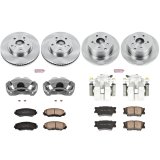 Power Stop 2011 Toyota RAV4 Front & Rear Autospecialty Brake Kit w/Calipers (1x psbKCOE258A, 1x psbKCOE4671) thumbnail 2