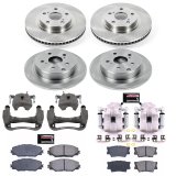 Power Stop 11-18 Toyota RAV4 Front & Rear Autospecialty Brake Kit w/Calipers (1x psbKCOE3054, 1x psbKCOE4671A) thumbnail 2