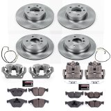 Power Stop 09-10 BMW 328i xDrive Front & Rear Autospecialty Brake Kit w/Calipers (1x psbKCOE4678, 1x psbKCOE3002) thumbnail 2