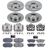 Power Stop 06-08 Hyundai Sonata Front & Rear Autospecialty Brake Kit w/Calipers (1x psbKCOE4647A, 1x psbKCOE5211A) thumbnail 1