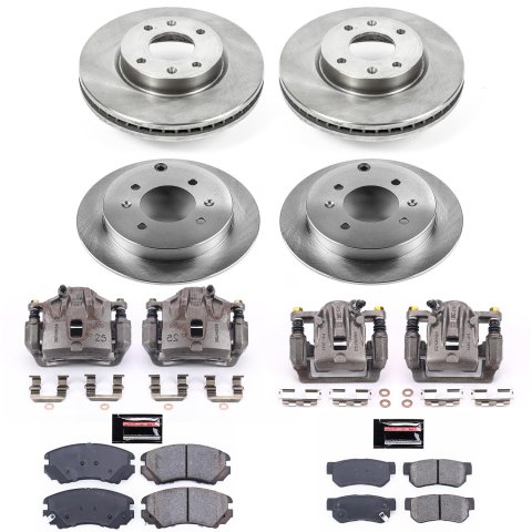 Power Stop 03-05 Hyundai Sonata Front & Rear Autospecialty Brake Kit w/Calipers (1x psbKCOE5290A, 1x psbKCOE5212) thumbnail 1