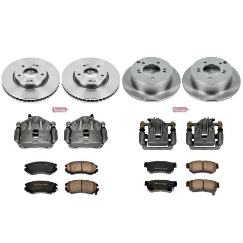 Power Stop 06-08 Hyundai Sonata Front & Rear Autospecialty Brake Kit w/Calipers (1x psbKCOE165C, 1x psbKCOE5214) thumbnail 2